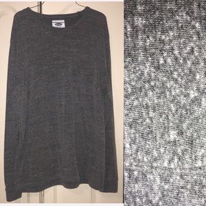 Men’s Old Navy Gray Long Sleeve Sweater XL